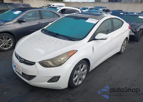 2013 Hyundai Elantra Limited из США, поврежденный, VIN 5NPDH4AE5DH226930